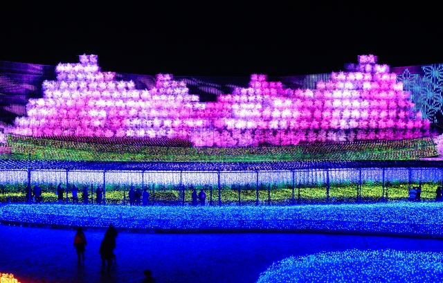 なばなの里のイルミネーション