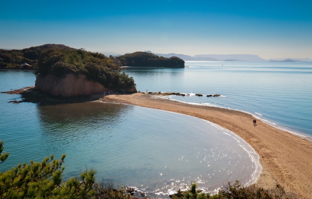 小豆島のエンジェルロード