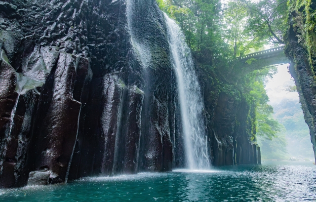 高千穂峡の真名井の滝