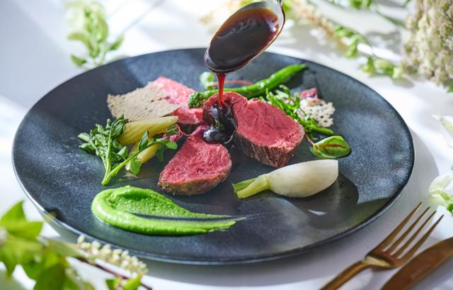 白金迎賓館 アートグレイスクラブ 料理