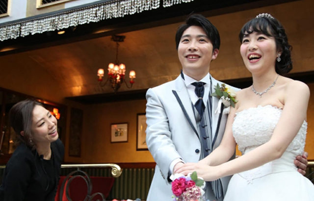 Stellato 新郎新婦とスタッフ