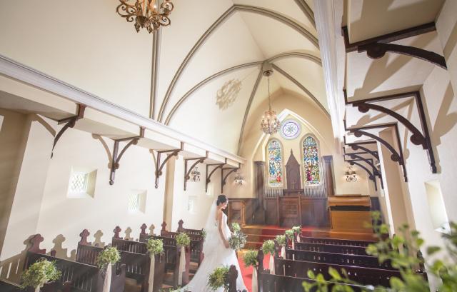 プライベートガーデンWedding La partir チャペル_02