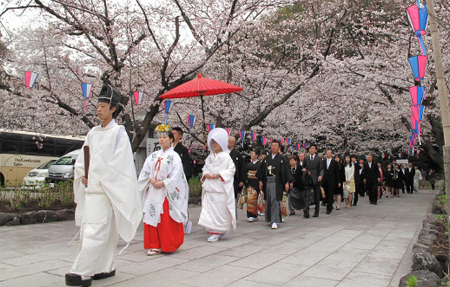 愛知縣護國神社 花嫁行列