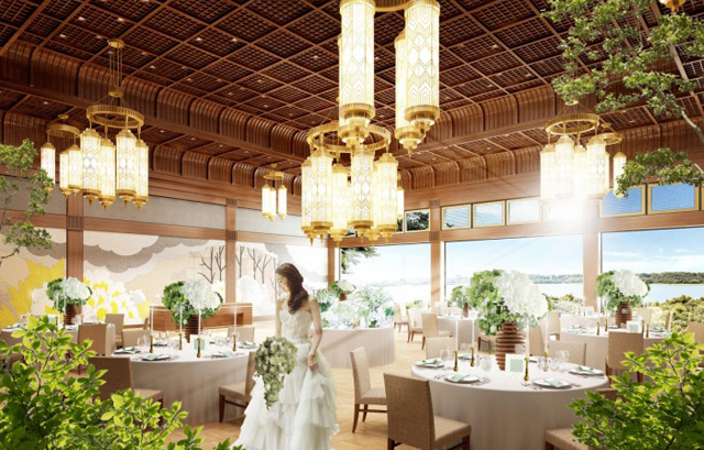 THE ORIENTAL TERRACE HIDEAWAY 披露宴会場