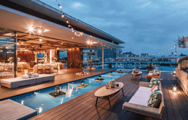 The South Harbor Resort テラス
