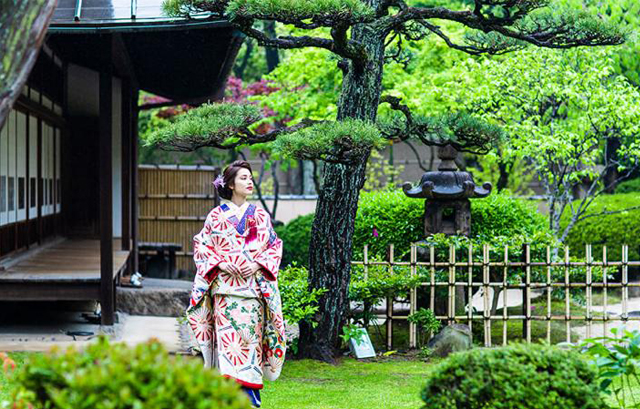 国指定重要文化財 旧松本邸（西日本工業倶楽部）　日本庭園