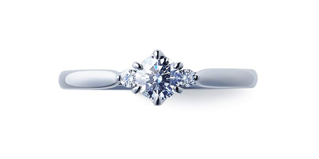 NIWAKAの婚約指輪 白鈴(しろすず)