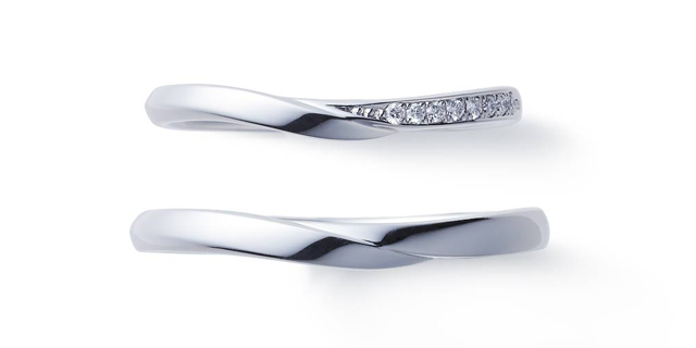 NIWAKAの結婚指輪 せせらぎ