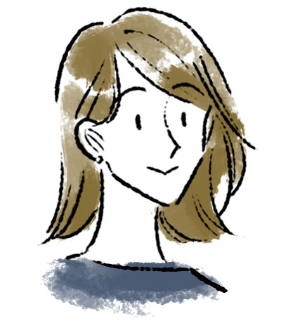 女性のイラスト