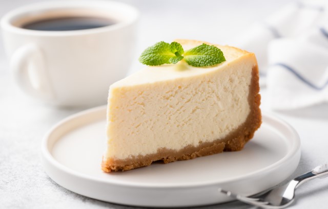 コーヒーとチーズケーキ