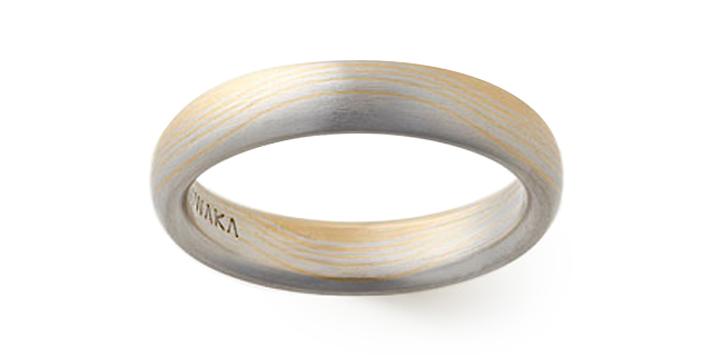 NIWAKA の結婚指輪　京杢目　睦（むつみ）
