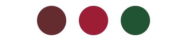 シックなカラー例