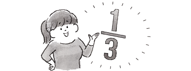 3分の1