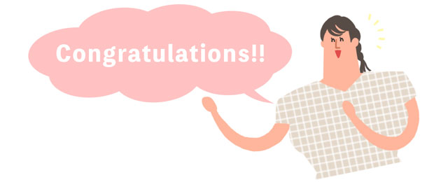 Congratulations