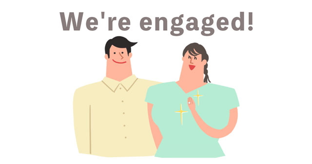 We're engaged!