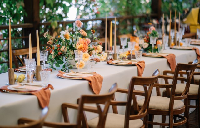 結婚式の会場装花