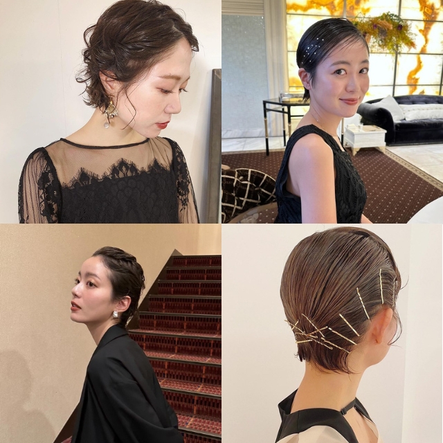 ショートヘアアレンジ