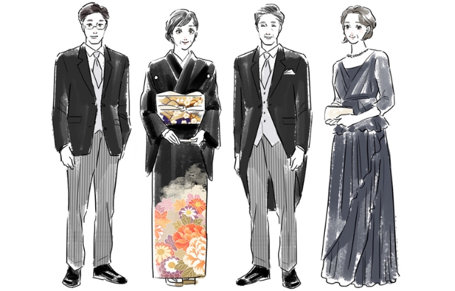 親族の服装例