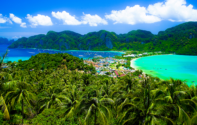タイの海