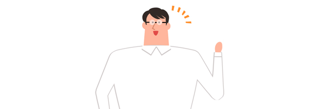 気づいた男性