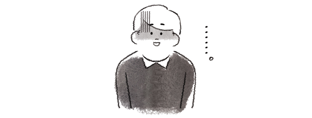 がっかりする男性