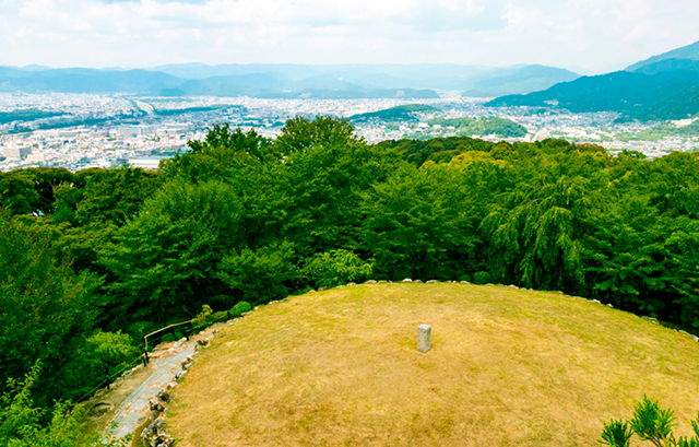 将軍塚から眺める京都の街並み