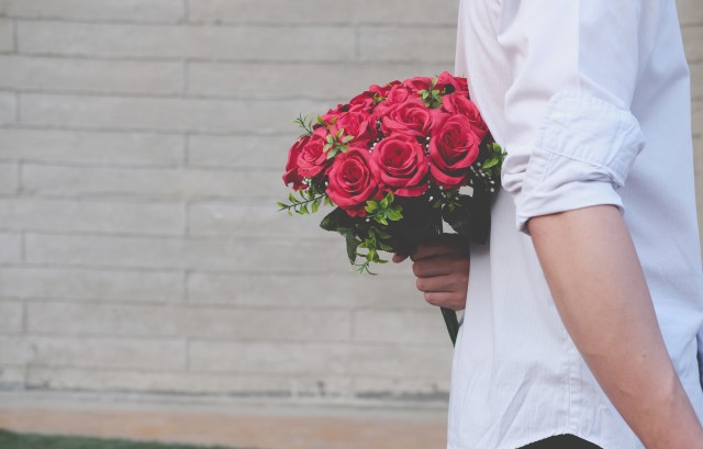 プロポーズの花束