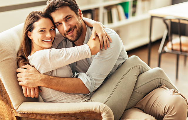 仲のいいカップル