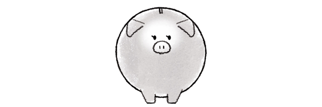 豚の貯金箱