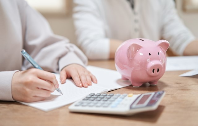 計算するカップル