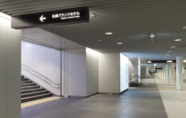 札幌グランドホテル　駅からのアクセス