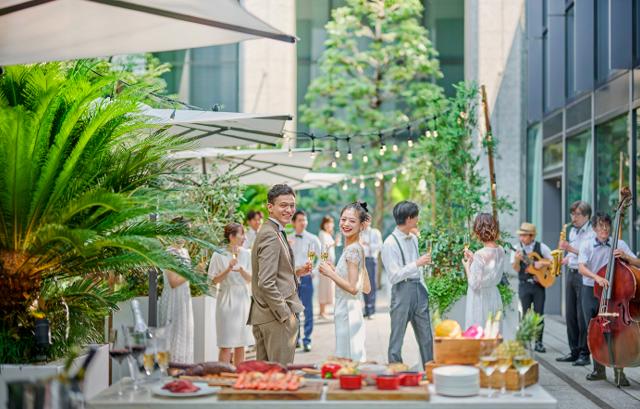 Los Angeles balcony Terrace Restaurant & Moon Bar_ガーデン