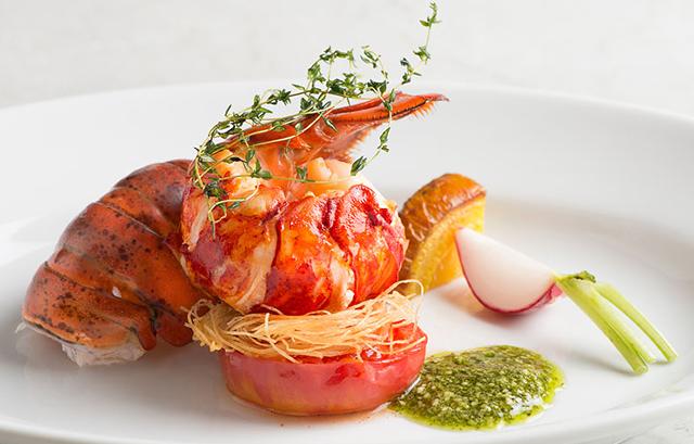 Los Angeles balcony Terrace Restaurant & Moon Bar_料理