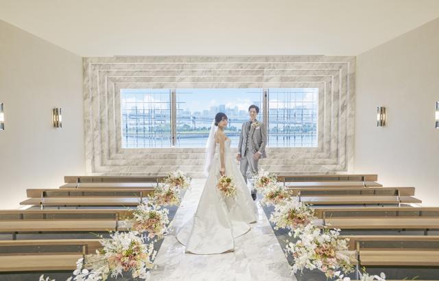 小さな結婚式 お台場店　挙式会場_02