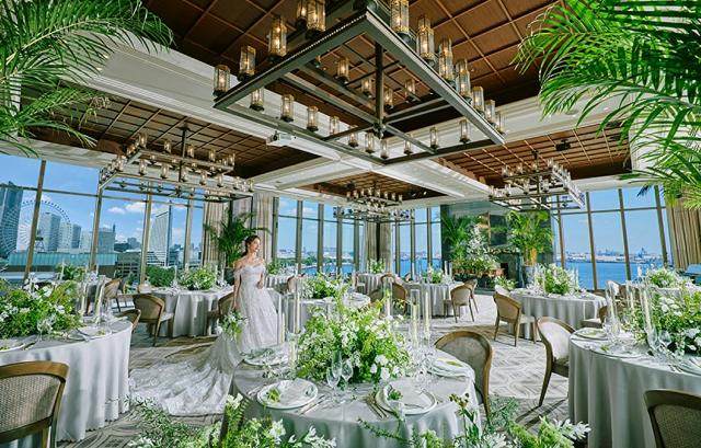 THE GRAND ORIENTAL MINATOMIRAI　披露宴会場