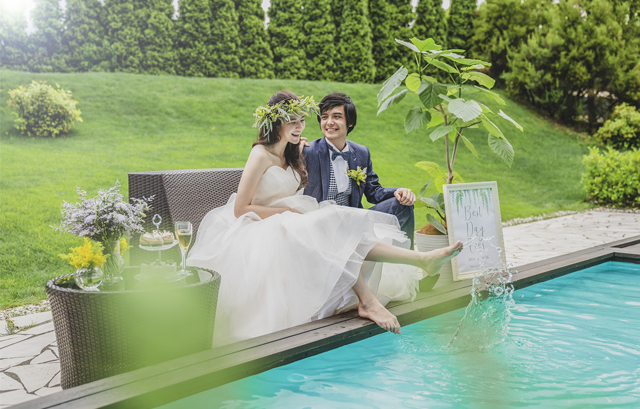 ホテル日航成田　プール付きガーデン