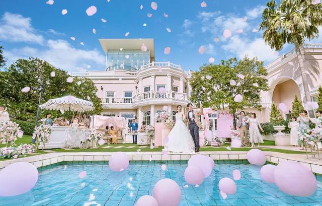 アートグレイス ウエディングコースト 東京ベイ　プール付きガーデン