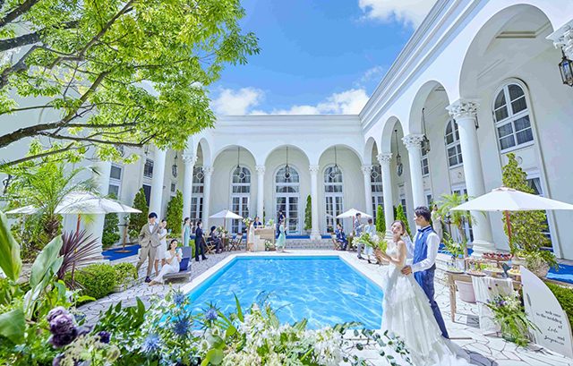 ベイサイドパーク迎賓館 千葉みなと　プール付きガーデン