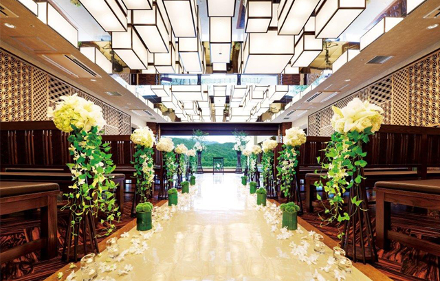 Japanese Resort Wedding SENKEI＆KAHOU（ジャパニーズ リゾート ウェディング センケイ アンド カホウ）　チャペル