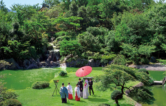 Japanese Resort Wedding SENKEI＆KAHOU　日本庭園
