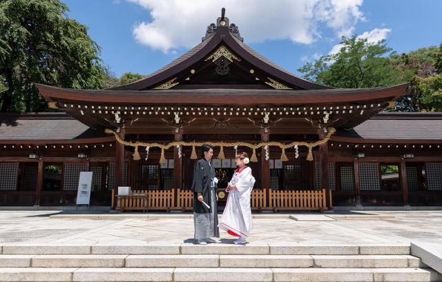 長野縣護國神社　神殿