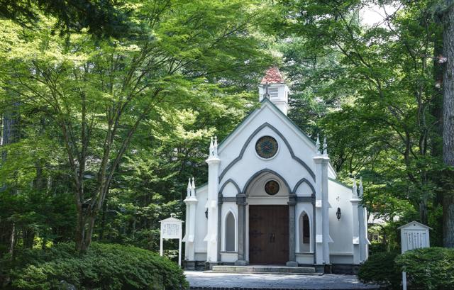 旧軽井沢礼拝堂 旧軽井沢ホテル音羽ノ森　外観_01
