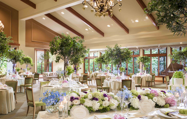 森のチャペル 軽井沢礼拝堂 ホテル軽井沢エレガンス　披露宴会場