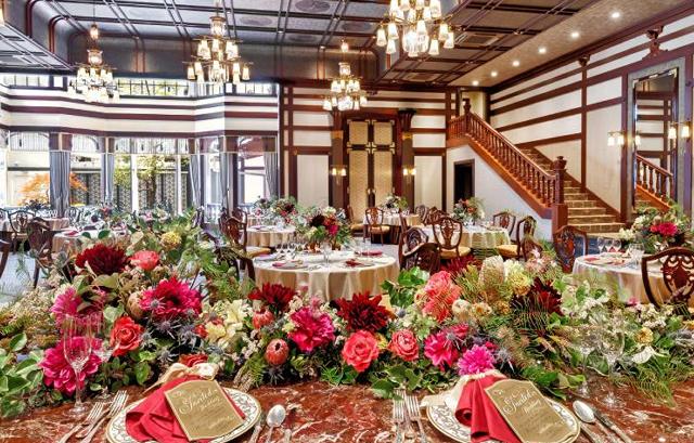 Neo Japanesque Wedding 百花籠　披露宴会場