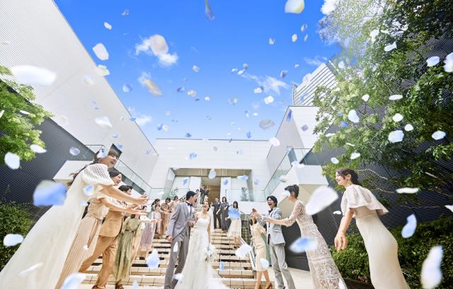 アルカンシエル luxe mariage名古屋　大階段