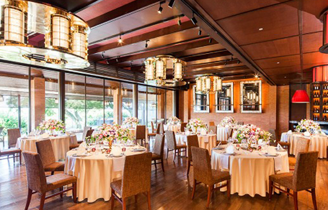 THE ORIENTAL TERRACE HIDEAWAY　披露宴会場