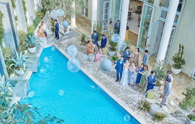 ニーズ神戸三宮 by T&G WEDDING　プール付きガーデン