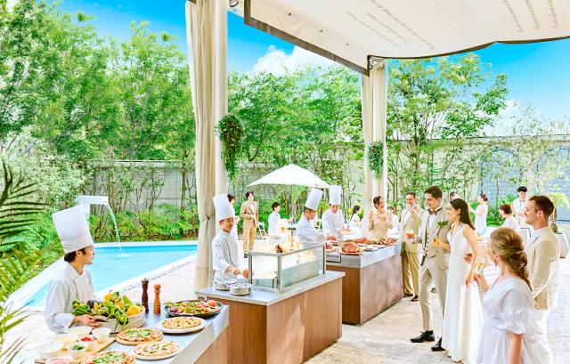 ルシアスガーデン　テラス