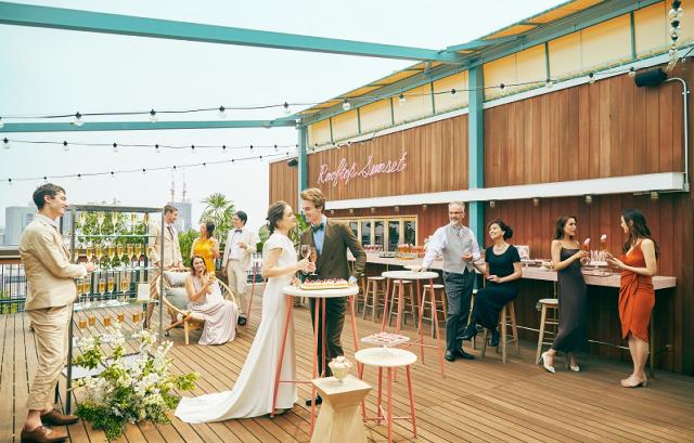 北野クラブ　新郎新婦