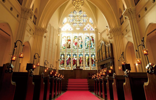 KOBE St.MORGAN CHURCH（神戸セントモルガン教会）　チャペル